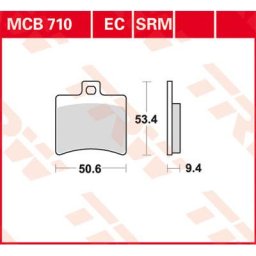 TRW Lucas Brake pad MCB710