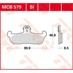 TRW Lucas Brake pad MCB579