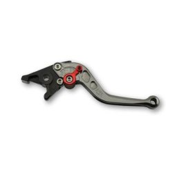 LSL Brake levier Classic R22, anthracite/rouge, court