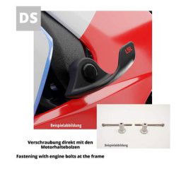 Pièce de rechange LSL pour Crash-Pad Kit 550S064, SUZUKI GSF/GSX, argent
