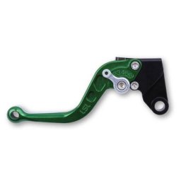 LSL Brake levier Classic R34R, vert/argent, court