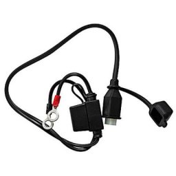 Câble d’oeillet OPTIMATE avec connecteur OPTIMATE, blanc