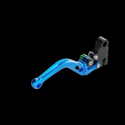 LSL Embrayage levier BOW L58R, court, bleu /vert