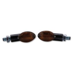 SHIN YO Mini clignotant CATEYE, charbon