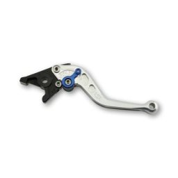 LSL Brake levier Classic R53R, argent/bleu, court