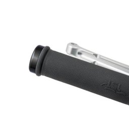 Poids d’extrémité de la barre de capuchon PLAT LSL, Ø 14 mm, aluminium, argent