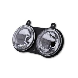 Cadre de montage SHIN YO avec inserts 2x 90mm, noir