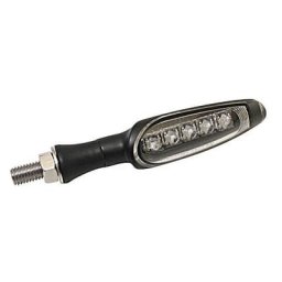 INDICATEURS DE LED KOSO KOSO, boîtier en métal mat noir, verre transparent