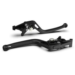 Levier d’embrayage LSL BOW L03, perle noire soufflée/argent