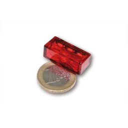 SHIN YO LED feu arrière CUBE-H avec 3 SMDs, pour le montage de chasse d’eau
