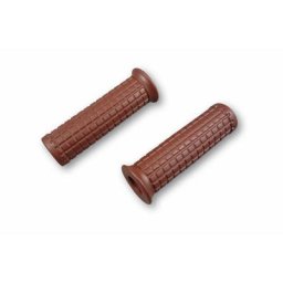 Poignées personnalisées de style ancien 1 pouce (25,4 mm) paire brune