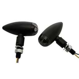 HIGHSIDER HIGHSIDER INDICATEURS LED MICRO-BULLET, b/w, noir