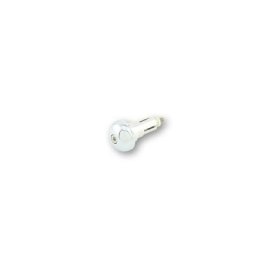 Poids d’extrémité de barre HIGHSIDER CLASSIC, argent, taille 15 mm