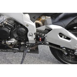 Pièce de rechange LSL pour le système de repose-pieds 2Slide 118A022RT, côté de commutation, APRILIA RSV 4R, 10-, noir