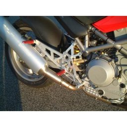 Siège passager LSL post DUCATI Monster S4, noir