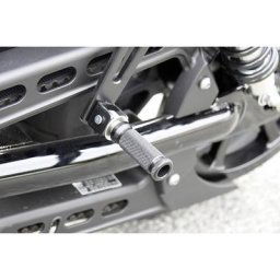 LSL Passager détenteur de repos pliable BMW R 100 R, noir