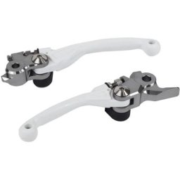 POLISPORT Jeu de leviers Pivor Incassable blanc - Yamaha, taille 10 mm