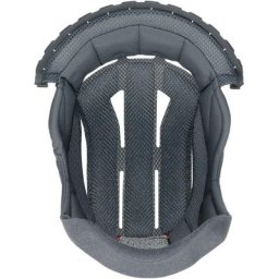 Shoei RJ Platinum-R / Hornet DS Pad central, noir, taille L