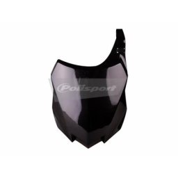 POLISPORT Plaque numéro frontale noir Kawasaki KX250F/KX450F