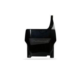 POLISPORT Plaque numéro frontale noir Honda