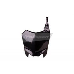 POLISPORT Plaque numéro frontale noir Honda CRF110F