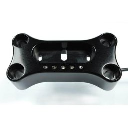motogadget msm Metric Handle Bar Top Clamp pour le montage du motoscope mini, noir