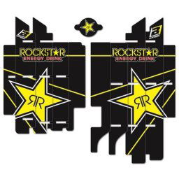 Blackbird Kit déco de cache radiateur Rockstar Energy Suzuki RM-Z450