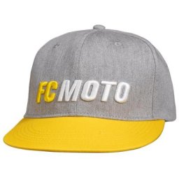 FC-Moto Faster-FC Cap, gris-jaune