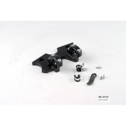 Kit d’adaptateur LSL Clamp pour Honda CBX750F, noir