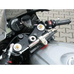 LSL Steering damper kit YAMAHA YZF-R1 02- 03, titane, argent