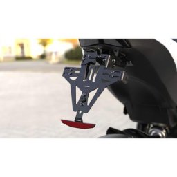 HIGHSIDER AKRON-RS PRO pour KTM 1290 SuperDuke GT 16-19, y compris l’éclairage de la plaque d’immatriculation, noir