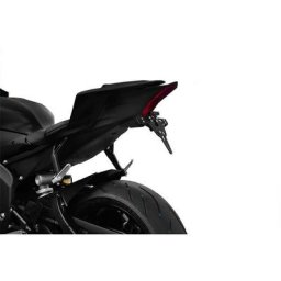 Porte-plaque d’immatriculation ZIEGER-Pro YAMAHA YZF R6 année 16-17, noir