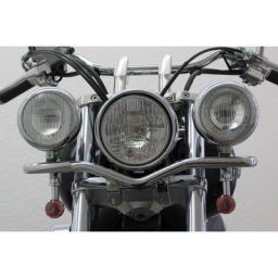 FEHLING Lamp holder Deluxe pour les phares supplémentaires HONDA VT 750 C Spirit, argent