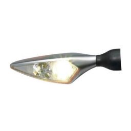 Indicateur DE LED Kellermann / lumière de position Micro Rhombus PL, satin chromé, avant à droite, argent pour Hommes