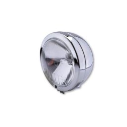 4 1/2 pouce spot lumière Harley-Style, argent