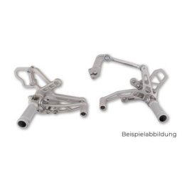 LSL back footrest BMW RnineT Racer noir