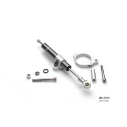 LSL Steering damper kit BMW R1200S, 06-, titane, argent