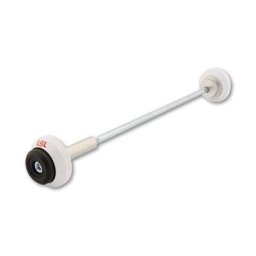 LSL Axle Ball GONIA avant BMW RnineT, Racer / Scrambler, blanc, avant