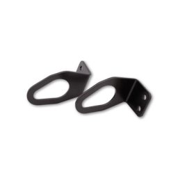 Adaptateur de clignotant d’origine pour support de plaque d’immatriculation, YAMAHA, noir