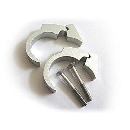 kit de montage motogadget pour guidon msm Handle Bar Clip Kit, argent