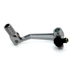 Levier de vitesse aluminium, avec déflexion SUZUKI GSX 600/750 F, 89-06, pliable, argent