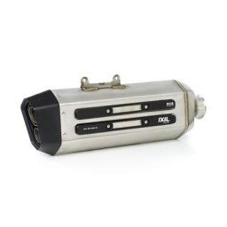 IXIL MXT silencieux en acier inoxydable Honda CRF 1000 L AFRICA TWIN 16-19, argent
