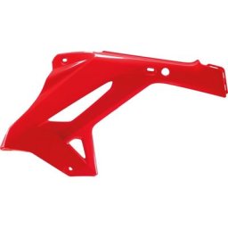 POLISPORT Ouïes de radiateur MX Restyling rouge - Honda CR125 / 250, taille 10 mm