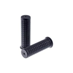 HIGHWAY HAWK Poignées Tuck N Roll noir pour 22 mm (7/8) Guidobars sans montage de poignée d’accélérateur