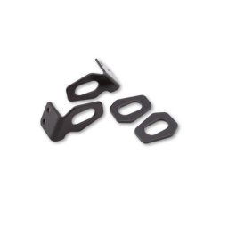 Adaptateur de clignotant d’origine pour support de plaque d’immatriculation HONDA 17-, noir