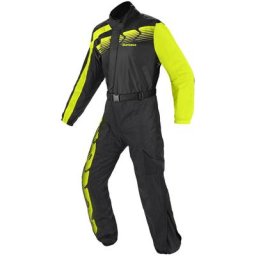 Spidi Touring One Piece Ensemble de pluie moto, jaune, taille M