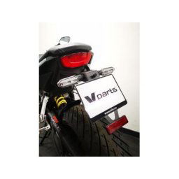V PARTS Support de plaque noir - Honda CB650R