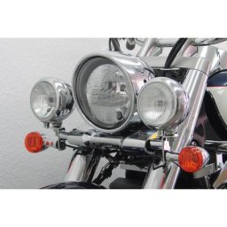 Porte-lampe FEHLING pour phares auxiliaires SUZUKI C 1800 R Intruder 08-, argent