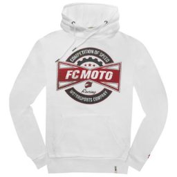 FC-Moto FCM-Fan Capuche, blanc, taille 2XL