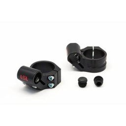 LSL Handlebar riser, Speed Match Kit, HONDA CBR 1000 RR, 17-, argent